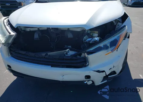 2016 Toyota Highlander Xle V6 from USA, damaged, VIN 5TDKKRFH5GS506306